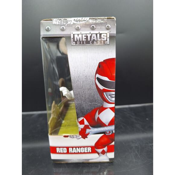 Mighty Morphin Power Rangers RED RANGER Action Figure Die Cast Metal Jada Toys. - Picture 4 of 9